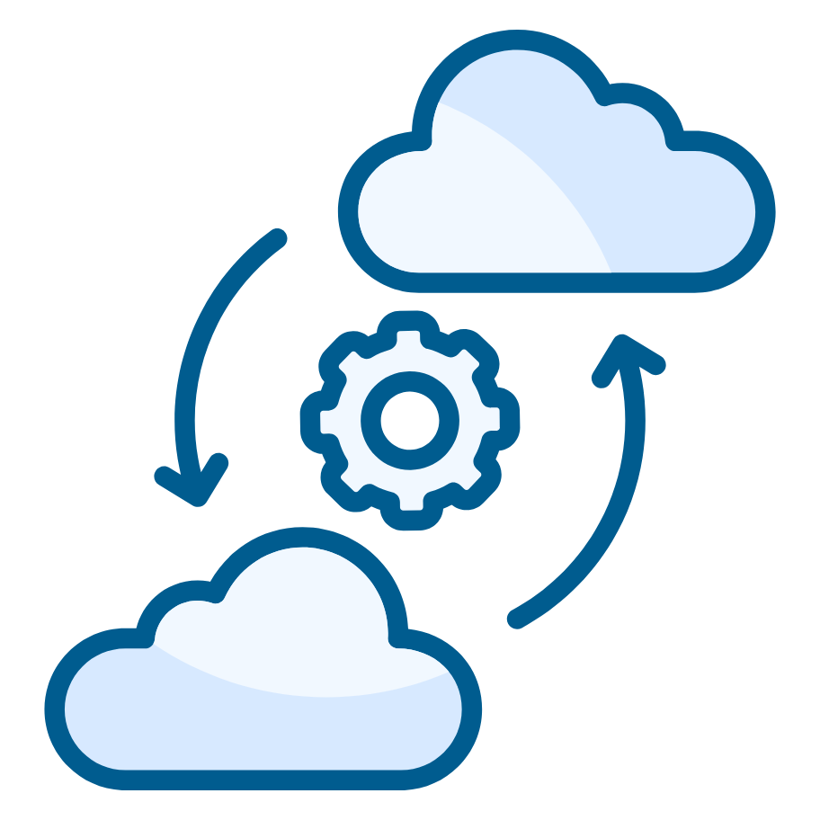 Cloud Migration Icon